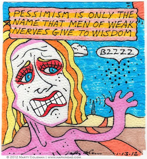 The Pessimist and the Case of the Missing Wisdom pessimism and missing wisdom